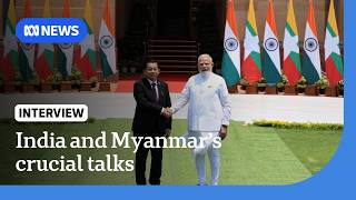 YouTube video thumbnail: Why the President of Myanmar's Visit to India is Being Closely Watched