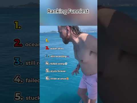 Ranking Best Water Jump Moments #funny #funnymoments #ranking #top5