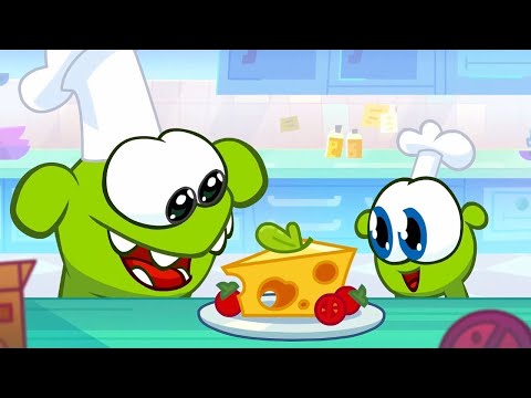 Om Nom Stories - Kuasa Keju | Kartun Lucu Untuk Kanak-kanak | Om Nom Malay