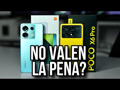 LA VERDAD del Redmi Note 13 Pro y el Poco X6 Pro 🤨 LOS TENGO AMBOS Y...