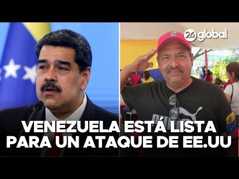 🚨 LA GUERRA DE LAS IMAGENES | VENEZUELA dice estar lista para un ATAQUE DE EEUU | #26Global