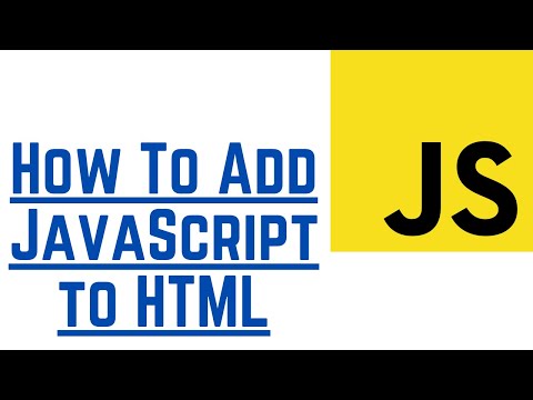 How To Add Javascript To Html (with Examples) 