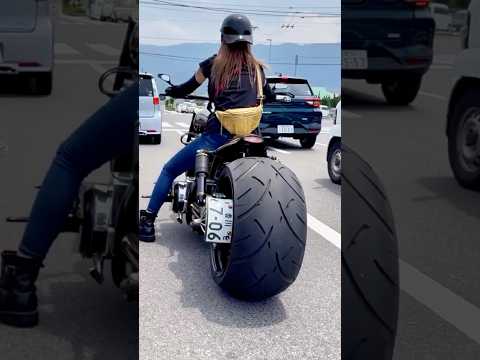 HULKING HARLEY Biker Girl