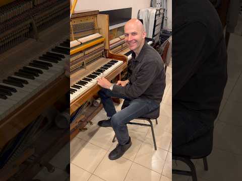 Taking A 440 with a Tuning Fork #piano #tuning