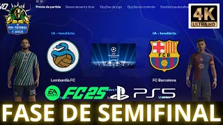INTERNAZIONALE X BARCELONA | UEFA CHAMPIONS LEAGUE 24/25 | FASE DE SEMIFINAL | FC 25 EA SPORTS