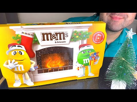 ASMR CHOCOLATE CHRISTMAS PARTY (M&M’s, SNICKERS, TWIX, MARS, MILKYWAY) MUKBANG EATING SOUNDS