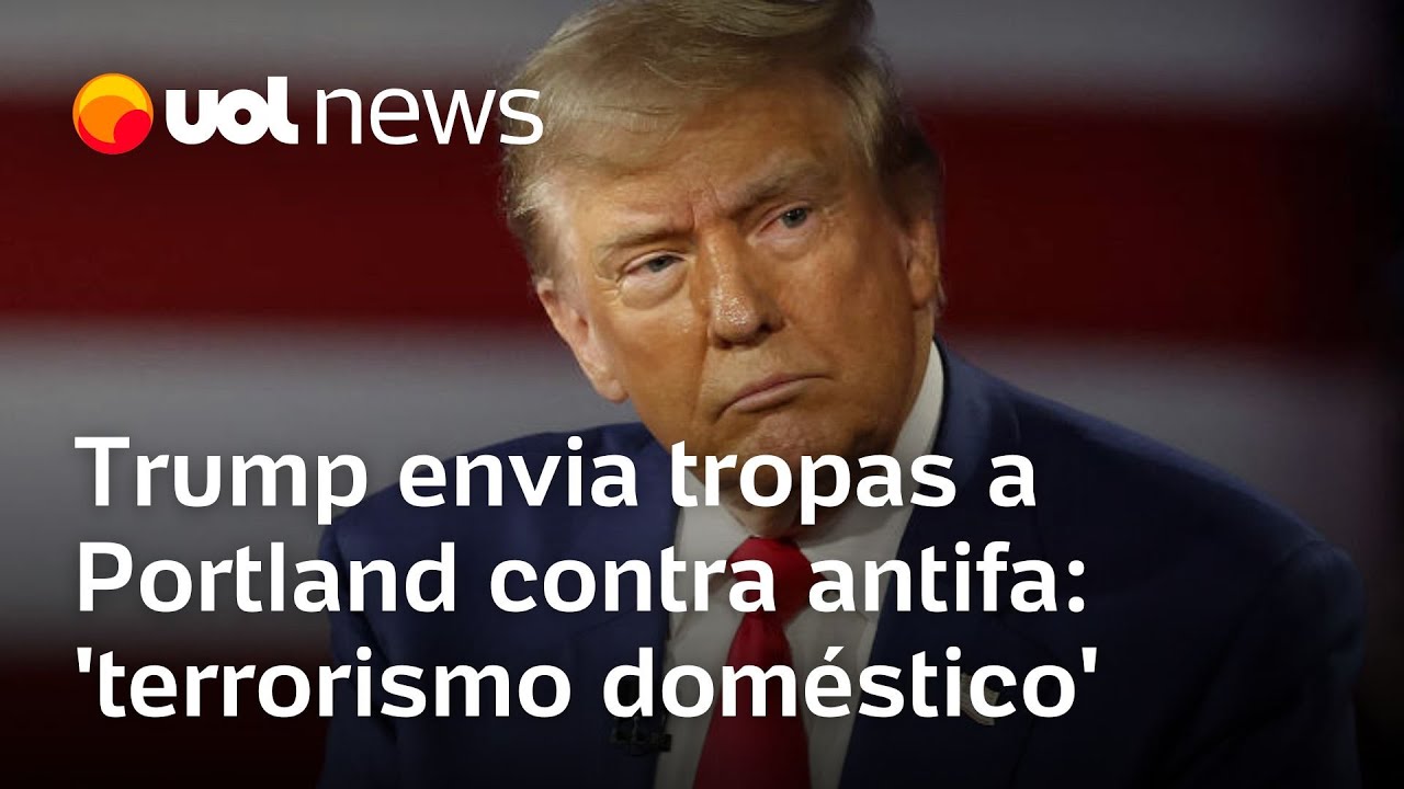 Trump ordena envio de tropas federais para Portland contra grupos antifa: ‘Terrorismo doméstico’