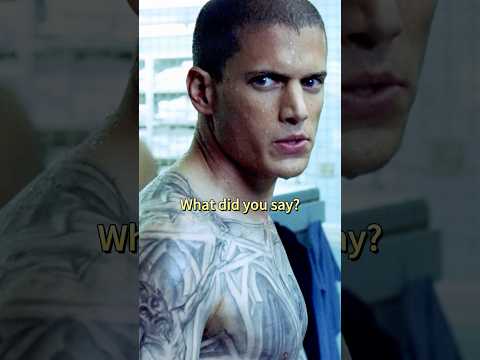 Neurotic cellmate maps the structure of Michael's tattoo. #shorts #Prison Break #episode