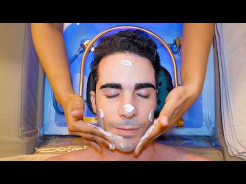 ASMR: Relaxing Thai Head Water Massage for Deep Sleep