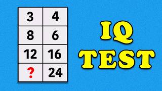 Column Grid Puzzle: Find Missing Number | IQ Test