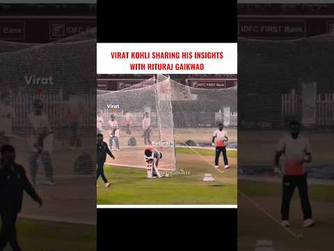 Virat kohli with Ruturaj Gaikwad🔥 #viratkohli #riturajgaikwad #rcb #csk #thalapathy