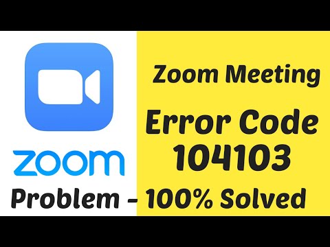 Zoom Error Code 1006028000 - 08/2021