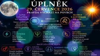 Úplněk 29. července 2026