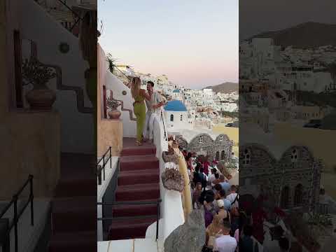 Apaixonados por Santorini #santorini #grecia #viagemdossonhos #shortsbrasil #paraiso #viagem