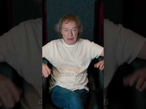 Why Angus Young Doesn't Use Pedals