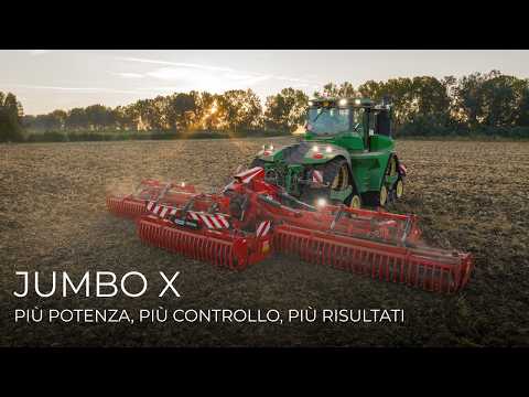JUMBO X: PIÙ POTENZA, PIÙ CONTROLLO, PIÙ RISULTATI