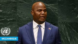 YouTube video thumbnail: Mozambique - President Addresses United Nations General Debate, 81st Session