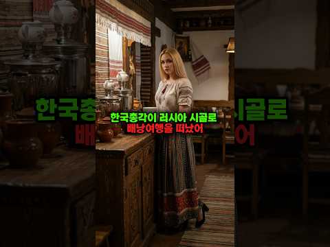 러시아 로컬식당에 방문한 한국남자