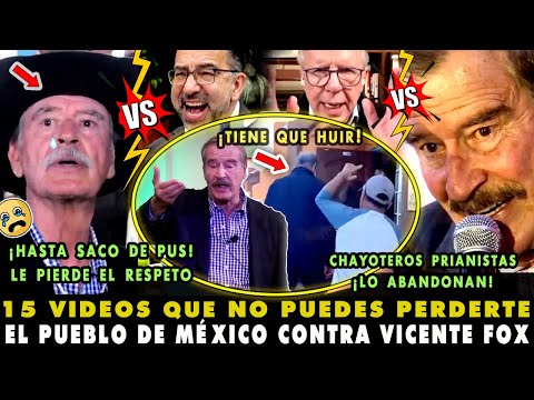 ¡HASTA EL SACO DE PUS LO OD1A! TOP 15 MEGA PALIZAS VS VICENTE FOX (2) | POR ANTI AMLO