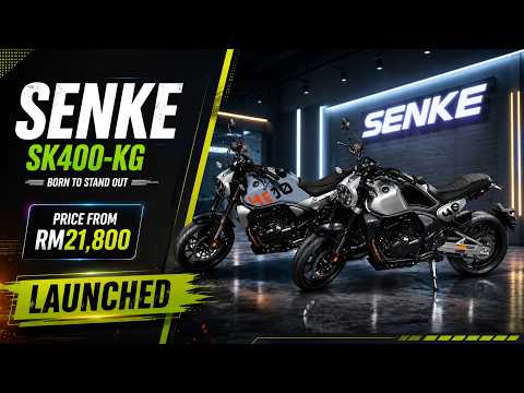 2026 Senke SK400-KG Launched In Malaysia - Price From RM21,800