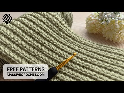 SUPER DUPER EASY Crochet Pattern for Beginners!⚡️Lovely Crochet Stitch for Baby Blanket & Bag