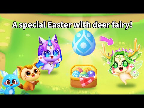 A special Easter with deer fairy!|Easter Adventure|  BabyBus | Baby Pet Cats -Cat Game