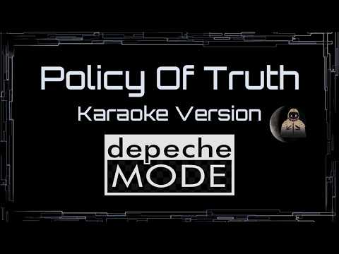 Depeche Mode • Policy Of Truth (CC Karaoke / Instrumental)