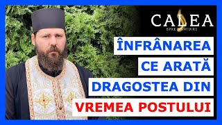 🔵 ÎNFRÂNAREA CE ARATĂ DRAGOSTEA DIN VREMEA POSTULUI || Pr. ELEFTERIE