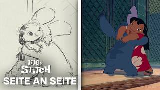 Lilo und Stitch Seite an Seite | Bruchlandung | Storyboard vs. Film