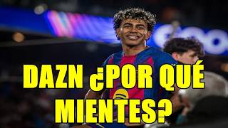 DAZN RETRATADO MANIPULANDO: LAMINE YAMAL SE QUEJABA DEL ÁRBITRO Y NO DE FLICK | VERGÜENZA