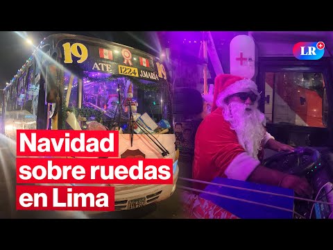 🔴 Bus navideño: así se vive la Navidad a un día de Nochebuena | #EnVivoLR