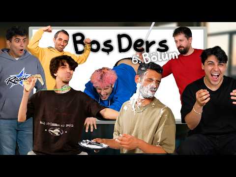 Boş Ders 6. Bölüm I SINIFTA KREM ŞANTİ SAVAŞI !!!