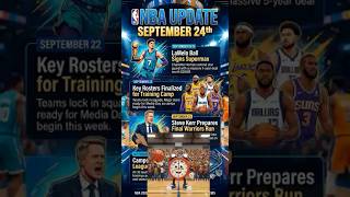 NBA Weekly Update September 24th
