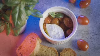 Burrata z grzankami | Smaczne-Przepisy