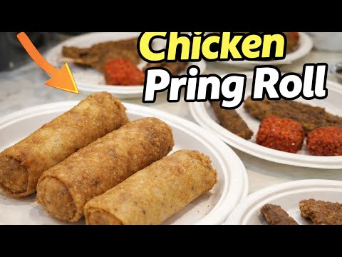 Chicken Spring Roll | Crispy & Tasty Homemade Recipe