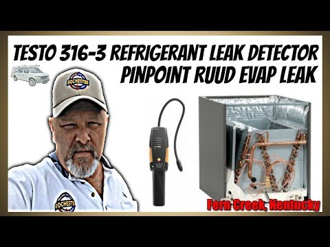 Testo 316 finds Leaky Ruud Evap