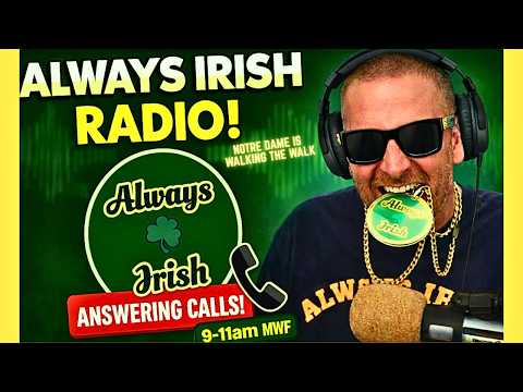 Notre Dame Call In LIVE☘️This Is How Title Winning Teams Are Built