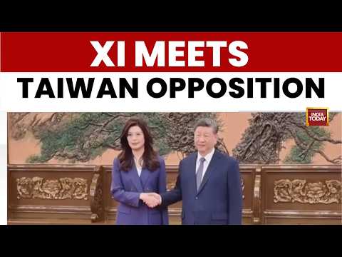 Taiwan opposition leader meets Xi Jinping, both sides call for peace in landmark talks