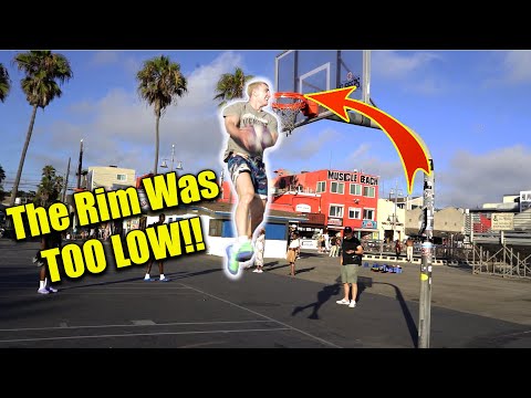 Donovan Hawkins DESTROYS Venice Beach Dunk Session 9'9"