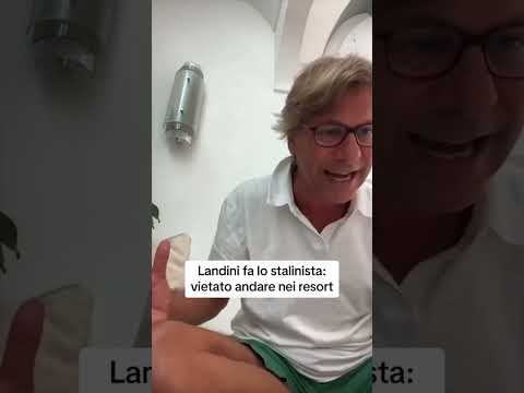 Landini fa lo stalinista: vietato andare nei resort