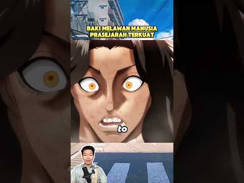 BAKI MELAWAN MANUSIA PRASEJARAH TERKUAT #shorts