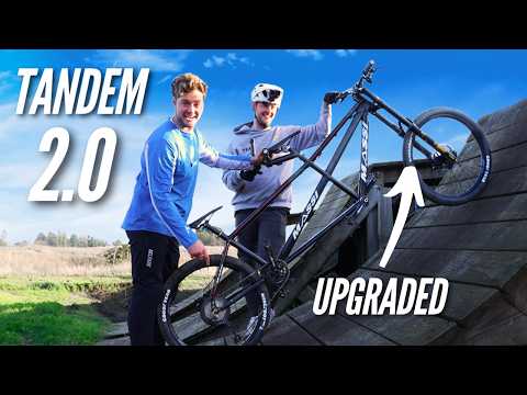 UNLOCKING BIG JUMPS ON THE TANDEM!! Tandem Twins 2