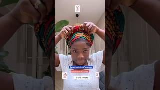 Quick Ankara Headwrap #turban #shorts #headwrap #ankara