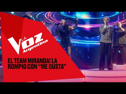 MIRANDA! y su TEAM cantaron "ME GUSTA" - La Voz Argentina 2025