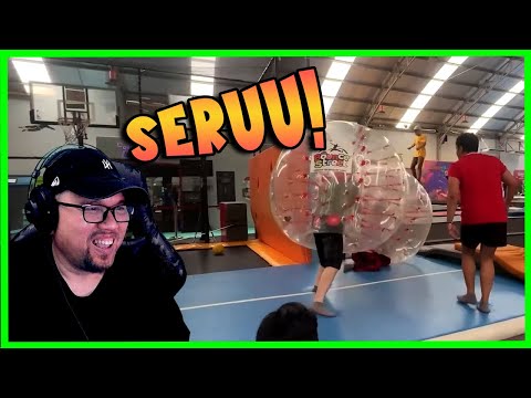 Aku REACTION video tim BRUTAL ADU FISIK  - SERU!