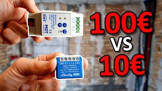 I Upgraded my Friend's House for CHEAP! (KNX Vs Shelly)