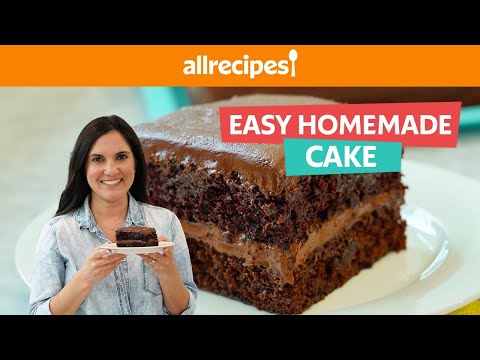 How to Make the Easiest Chocolate Cake From Scratch ? ? | Easy & Quick Homemade Chocolate Cake