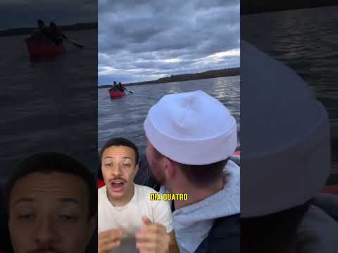 Esse cara ficou 7 dias morando em um bote no Rio
