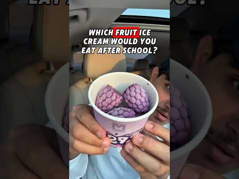 Which Fruit Ice Cream Would You Eat After School? ๐ฆ