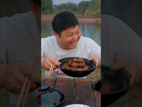 鸭老板的攻击范围应该没人能跑掉吧 #food #吃播 #mukbang